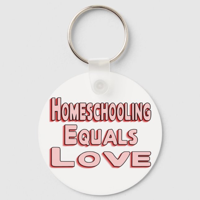 Homeschool Love Key Ring (Front)