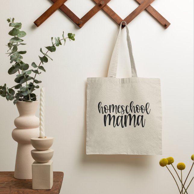 Homeschool Mama Tote Bag (Creator Uploaded)