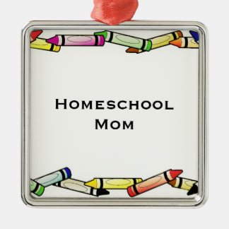 Homeschool Mum Metal Tree Decoration