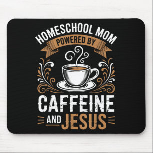 Homeschool Mum Powered Mouse Pad