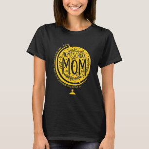 Homeschool Mum She Opens Her Mouth With Wisdom Hom T-Shirt