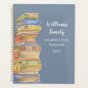 Homeschool Portfolio Organisation Books Planner