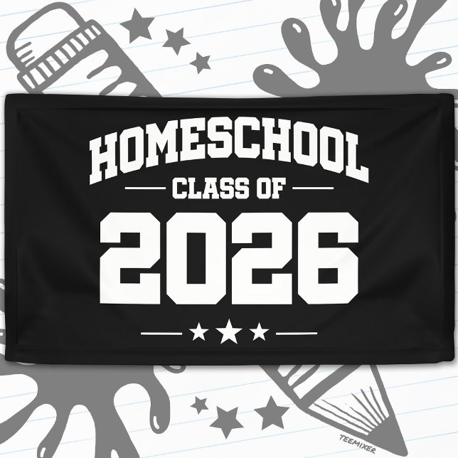 Homeschool Senior Class of 2026 Graduation Banner (Creator Uploaded)