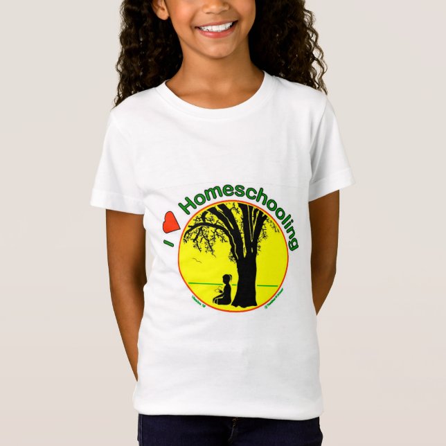 Homeschool T-Shirt Girl (Front)