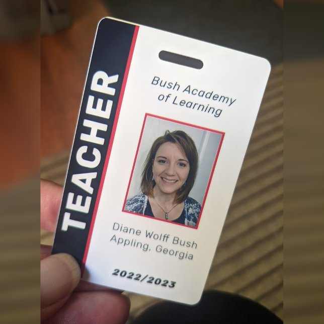 Homeschool Teacher ID Badge (Creator Uploaded)