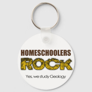 Homeschoolers Rock Key Ring