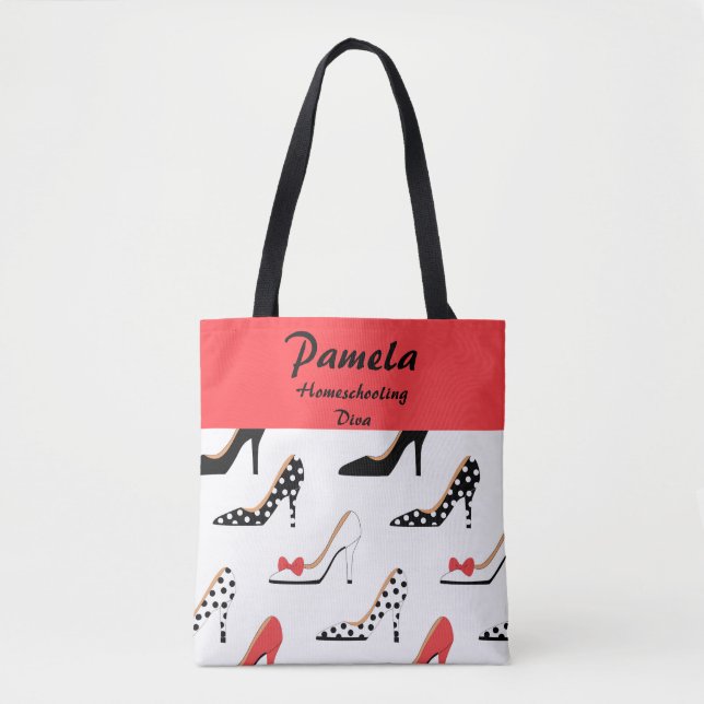Homeschooling Diva Tote Bag (Front)
