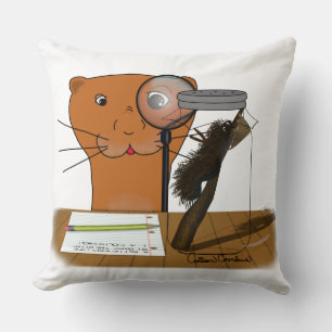 Homeschooling Oliver The Otter - The Caterpillar  Cushion