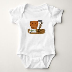 Homeschooling Oliver The Otter - The Cocoon Baby Bodysuit