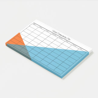 Homeschooling Planning Post-It Weekly Post-it Notes