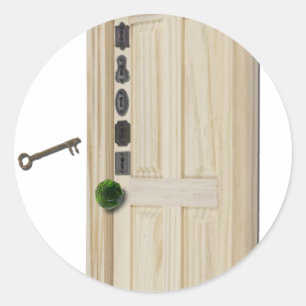 HomeSecurity071611 Classic Round Sticker