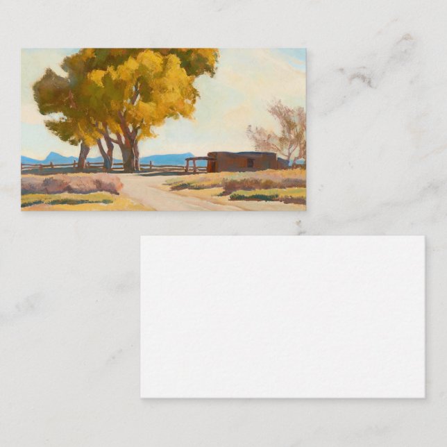 Homestead by Maynard Dixon Business Card (Front/Back)