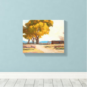 Homestead by Maynard Dixon Canvas Print