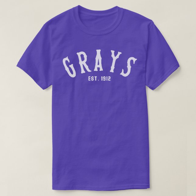 Homestead Grays T-Shirt (Design Front)
