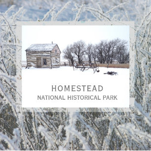 Homestead House Homestead National Historical Park Postcard