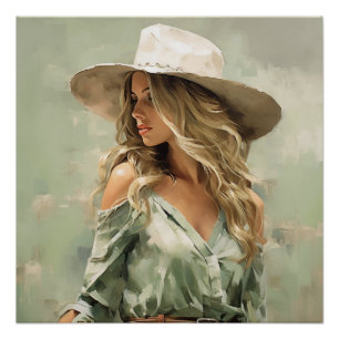 Homestead Hue: Cowgirl Wall Art