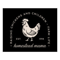 Homestead mum raising chickens and children funny