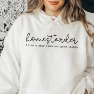 Homesteader Mum Homesteading Mama Hoodie
