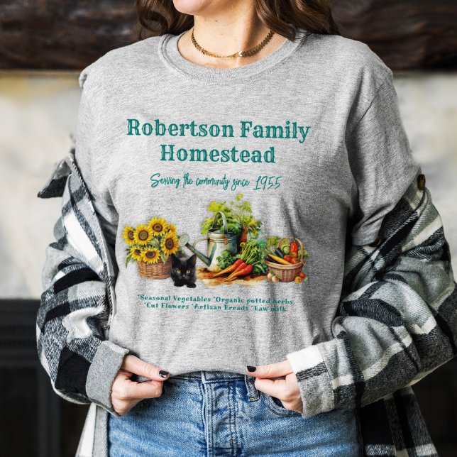 Homesteaders Business Advertising T-Shirt (Creator Uploaded)