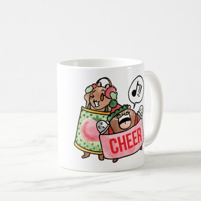 Homestyle and Thimblefist Christmas Cheer mug (Front Right)