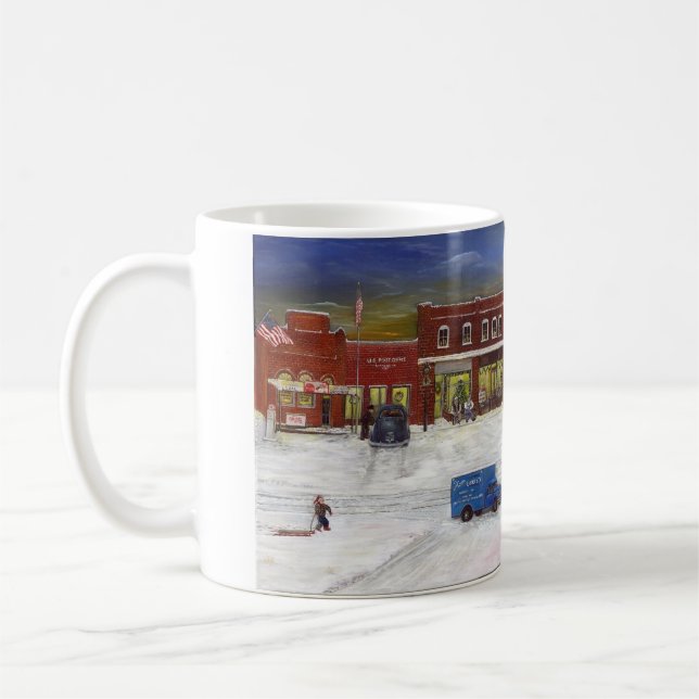 Hometown Christmas Mug (Left)