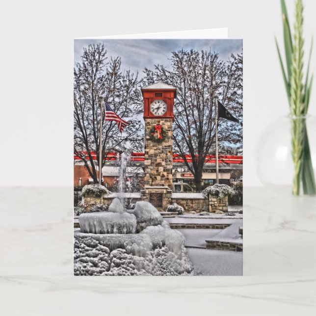 Hometown Holiday Card (Front)