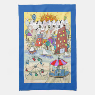 Hometown Jersey Shore Tea Towel