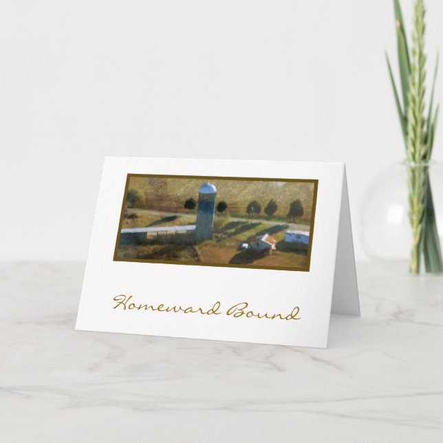 Homeward Bound Thanksgiving Card (Front)