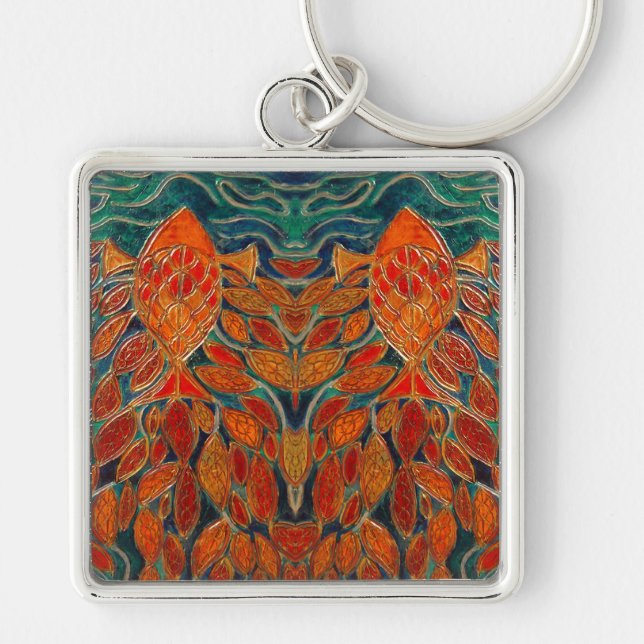 homeward (painting) keychain (Front)