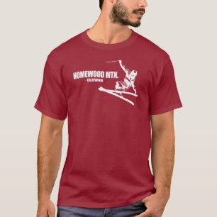 Homewood Mountain Resort California Skier T-Shirt