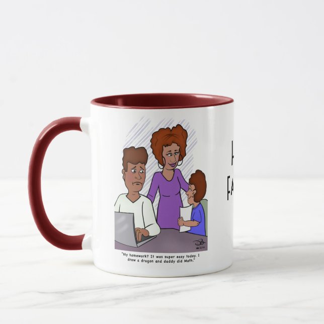 Homework Combo Mug (Left)