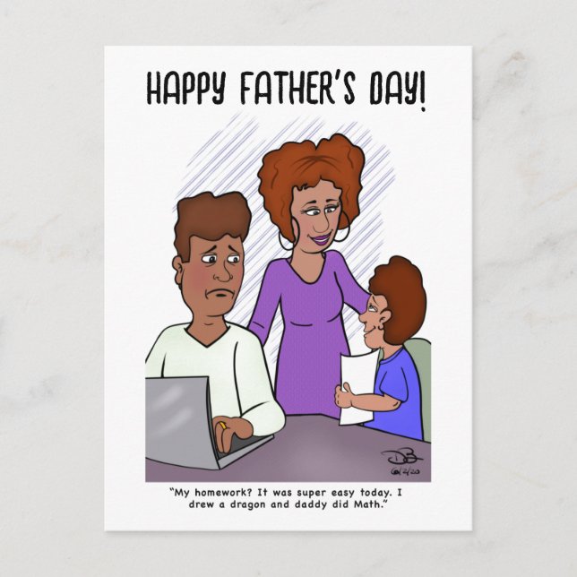 Homework Postcard (Front)