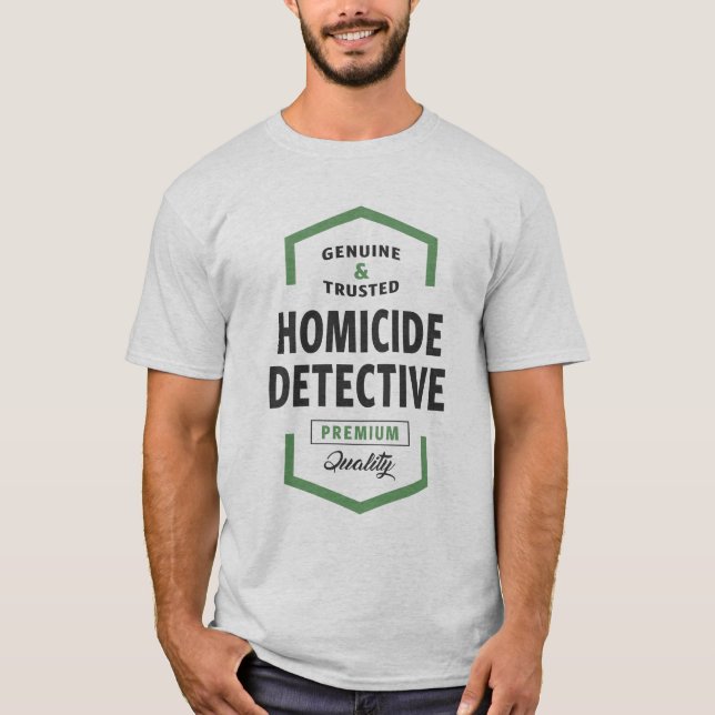 Homicide Detective Logo Tees (Front)