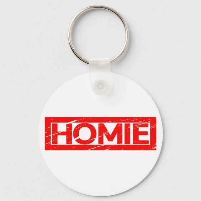 Homie Stamp Key Ring (Front)