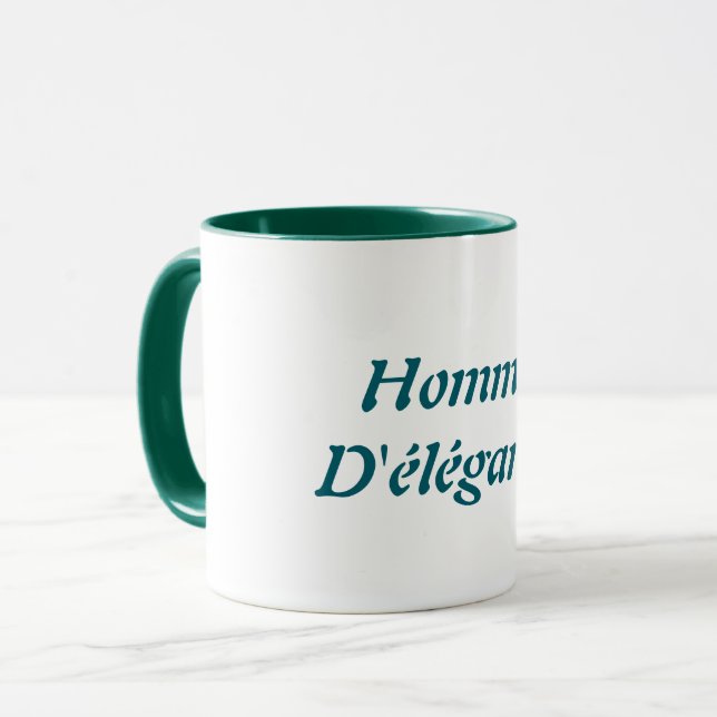 Homme  D'élégance Mug (Front Left)