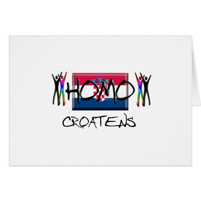Homo Croatia (Front Horizontal)
