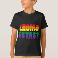 Homo Estas Spanish Mexican Funny Gay Pride Ally LG