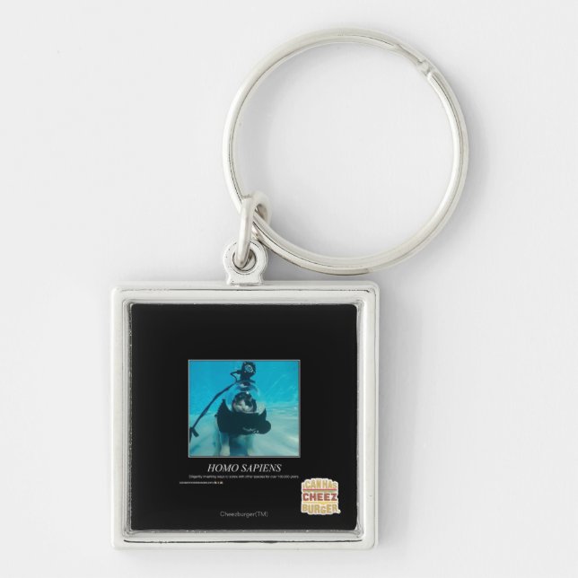 Homo Sapiens Key Ring (Front)