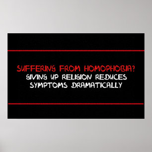 Homophobia Cure Poster
