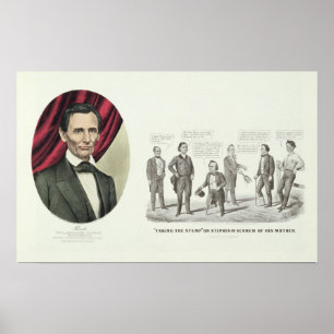 Hon. Abraham Lincoln Poster