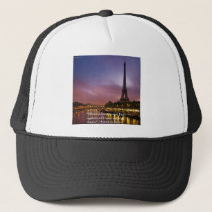 Hon de Balzac On Paris France Trucker Hat
