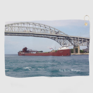 Hon James L. Oberstar golf towel