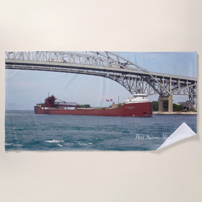 Hon James L. Oberstar PH beach towel (Front)