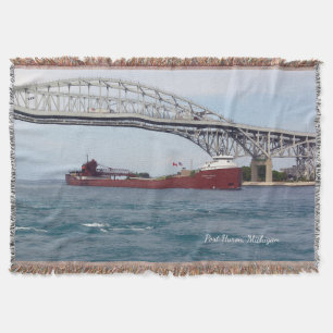 Hon James L. Oberstar PH throw blanket