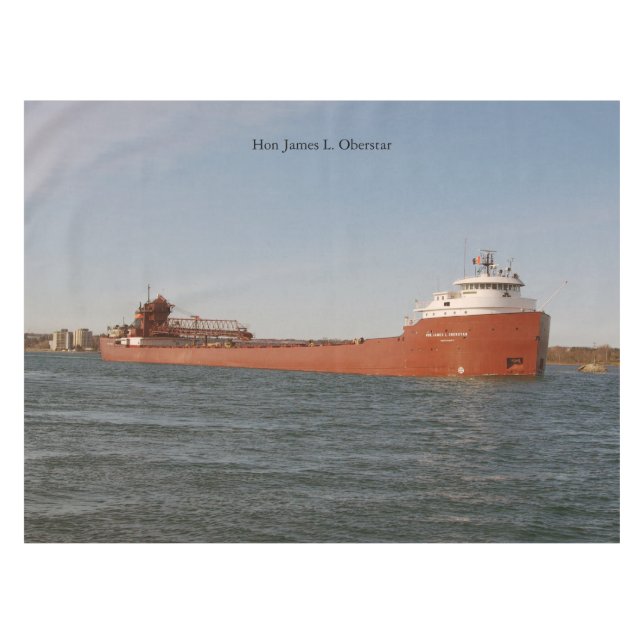 Hon James L. Oberstar tablecloth (Front (Horizontal))