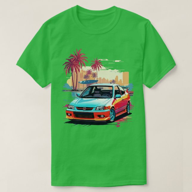 Honda Civic 1 T-Shirt (Design Front)