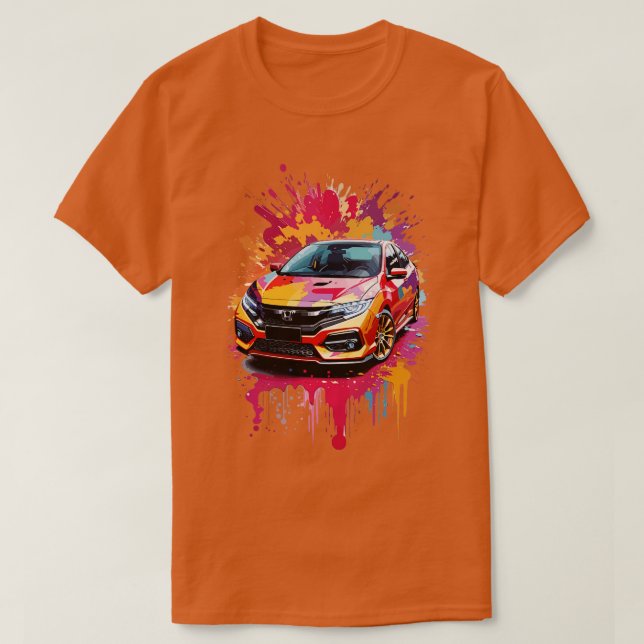 Honda Civic T-Shirt (Design Front)
