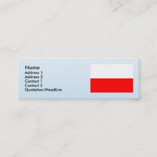 Honda, Columbia Mini Business Card