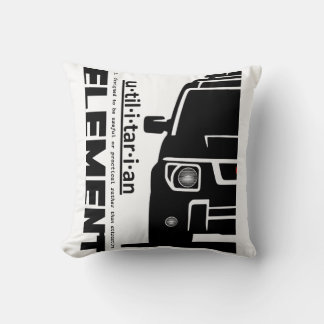 Honda Element throw pillow