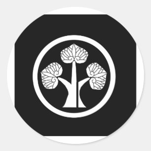 Honda mon, Japan Classic Round Sticker